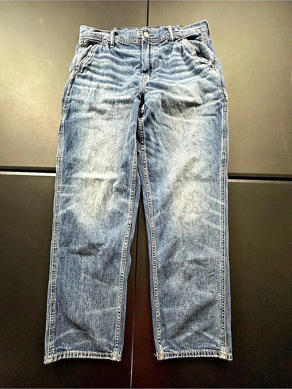 American Eagle Outfitters Carpenter blue denim jeans size 34x34